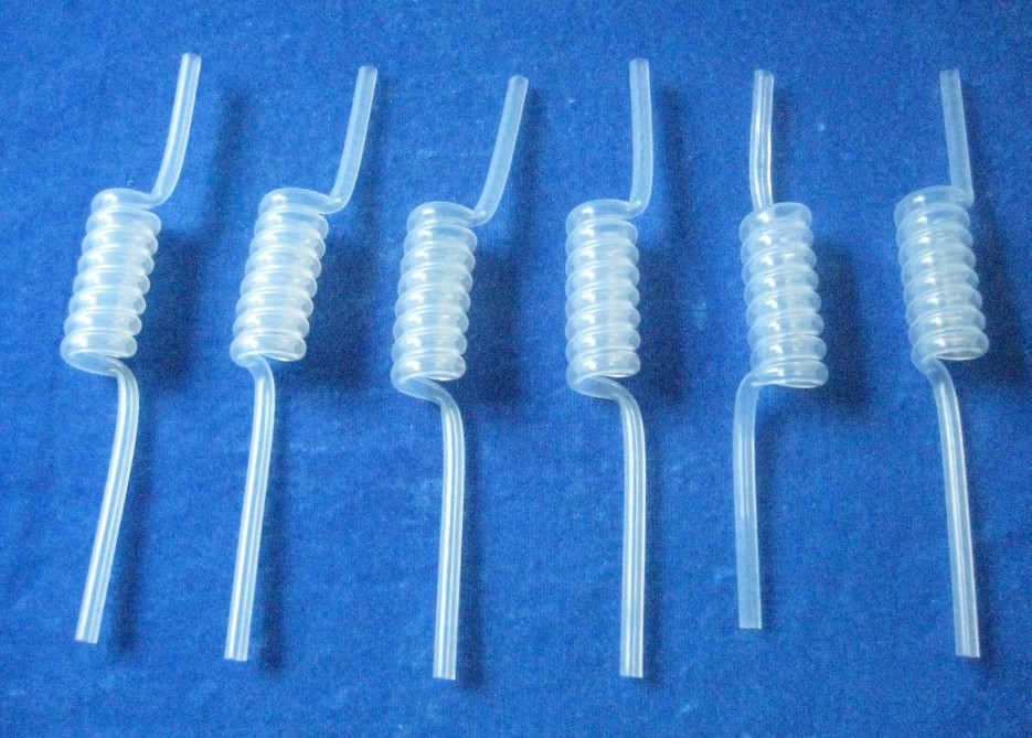 FEP盤旋管成型時(shí)的情況